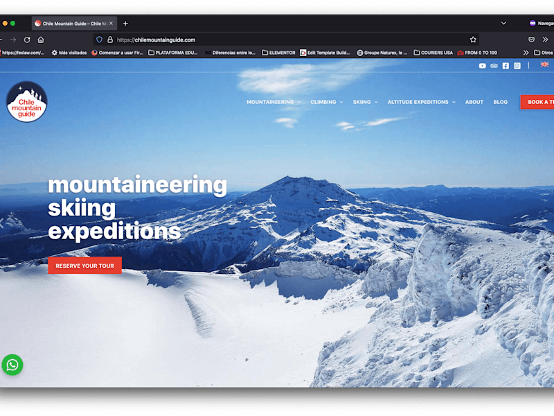 Cover image for Chile Mountain Guide