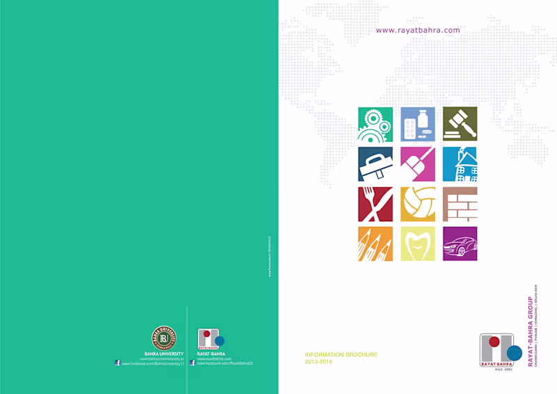 Cover image for EDUCATION BROCHURE :: Behance