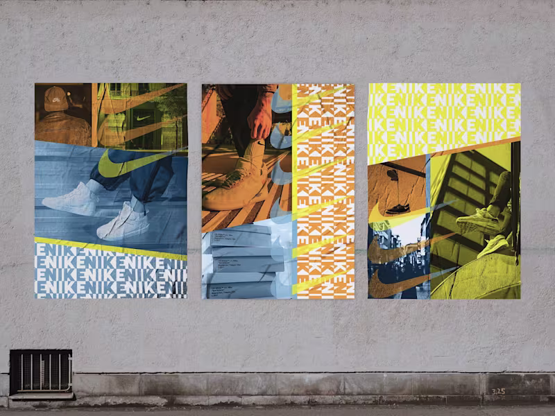 Cover image for Nike Poster Series Case Study | Lilli Richmond
