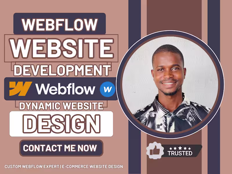 Cover image for I will Create AI Powered Webflow Website Design & Development