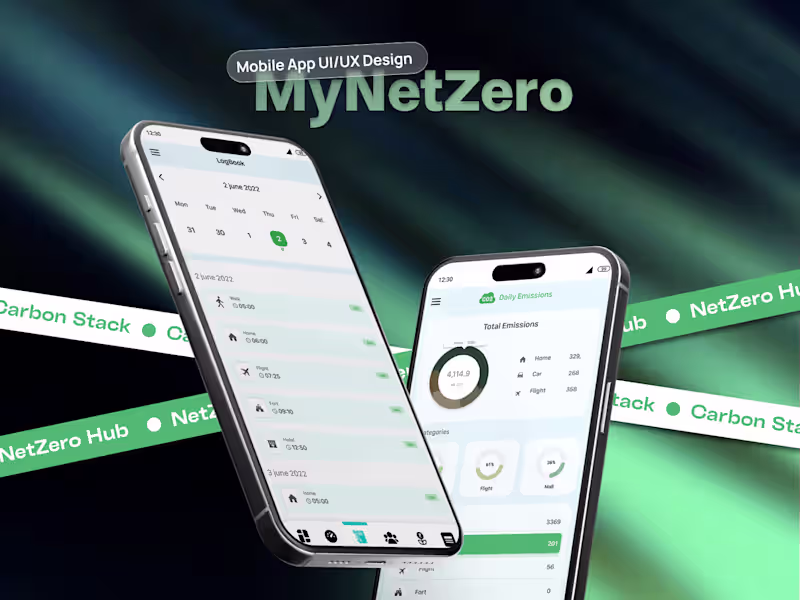 Cover image for MyNetZero App : Sustainability & Carbon Management Platform