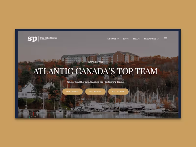 Cover image for Website design for #1 Team in Atlantic Canada. The Pike Group
