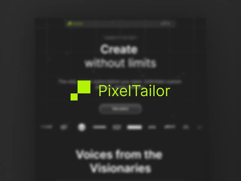 Cover image for PixelTailor