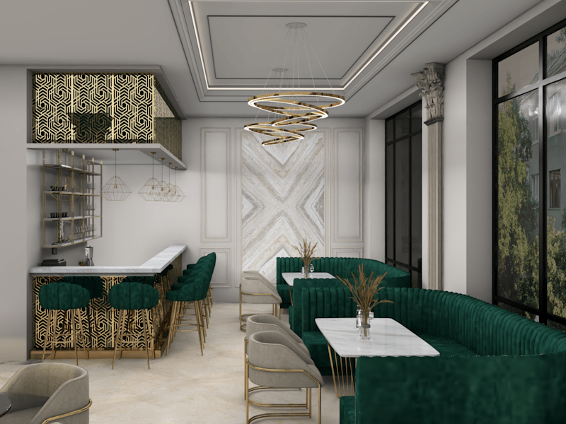 Cover image for Hotel Coffee Shop Design