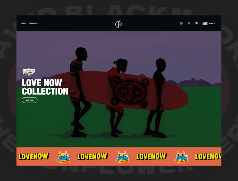 Cover image for DavidBlackmoore Fashion E-commerce Website 
