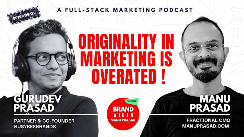 Cover image for Brandwidth With Manu Prasad & Gurudev Prasad 