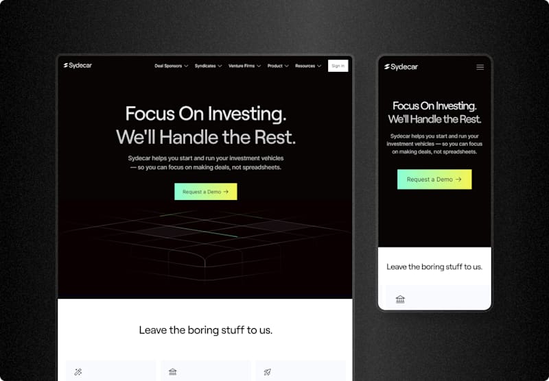 Cover image for Sydecar.io - Figma Design to Framer Development