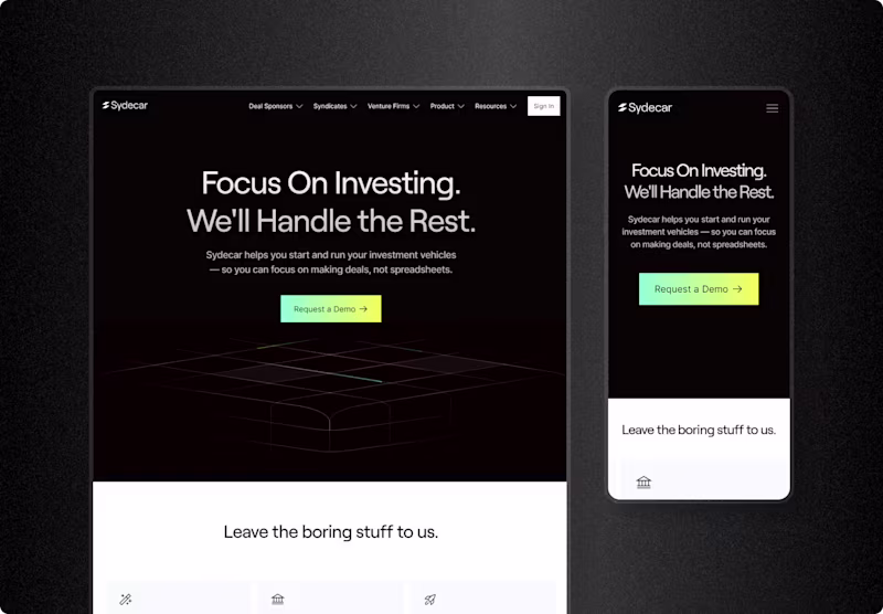 Cover image for Sydecar.io - Figma Design to Framer Development