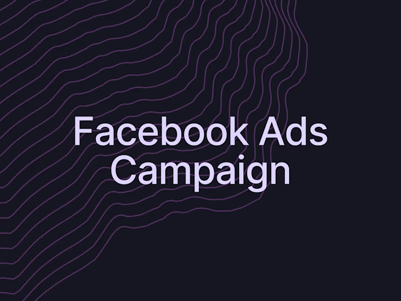 Cover image for Facebook Ads Campaign