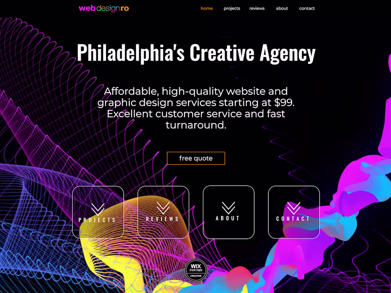 Cover image for Wix Studio Website Design