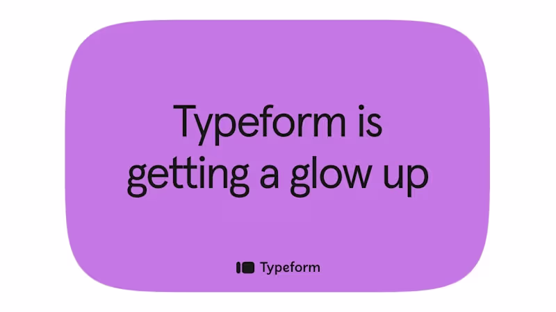 Cover image for Typeform Brand Strategy Redesign