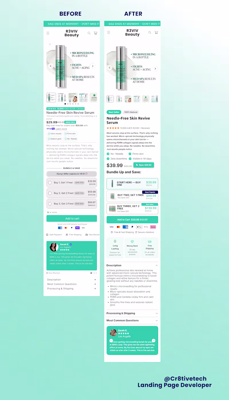 Cover image for Offer Section design on @Figma