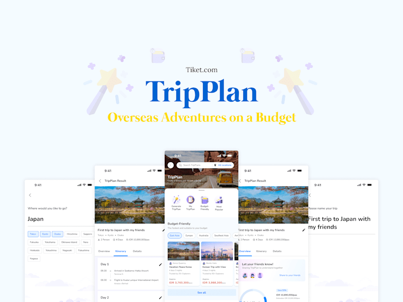 Cover image for Case Study: Generate your TripPlan | Tiket.com