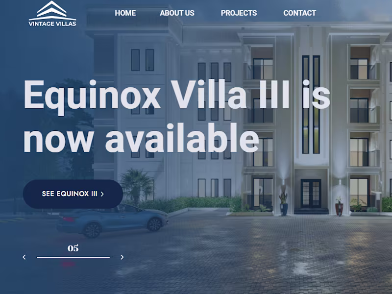 Cover image for Website design 