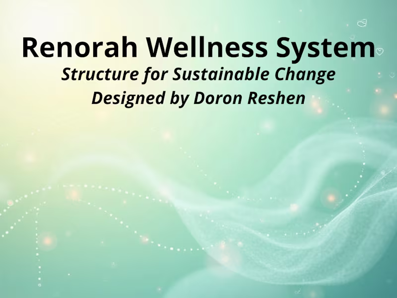 Cover image for Renorah Wellness System