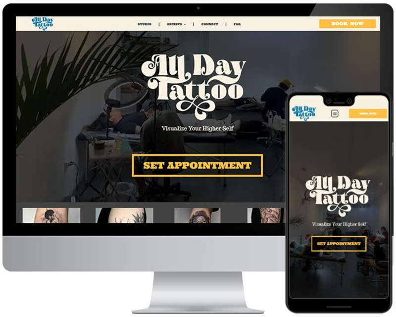 Cover image for All Day Tattoo PH website