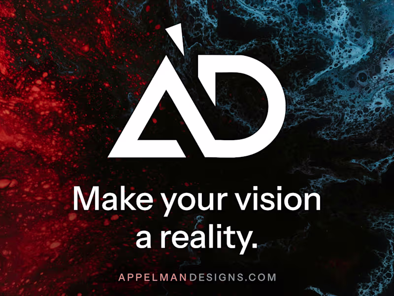Cover image for Branding and Custom Website for AppelmanDesigns.com
