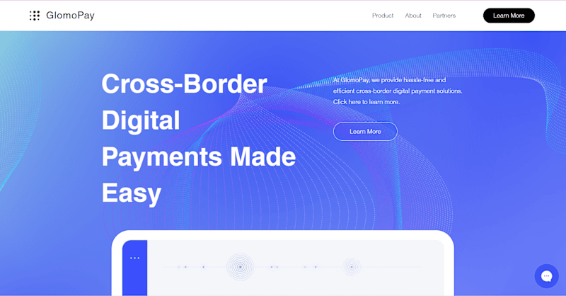 Cover image for GlomoPay | HomePage Design + Site Content