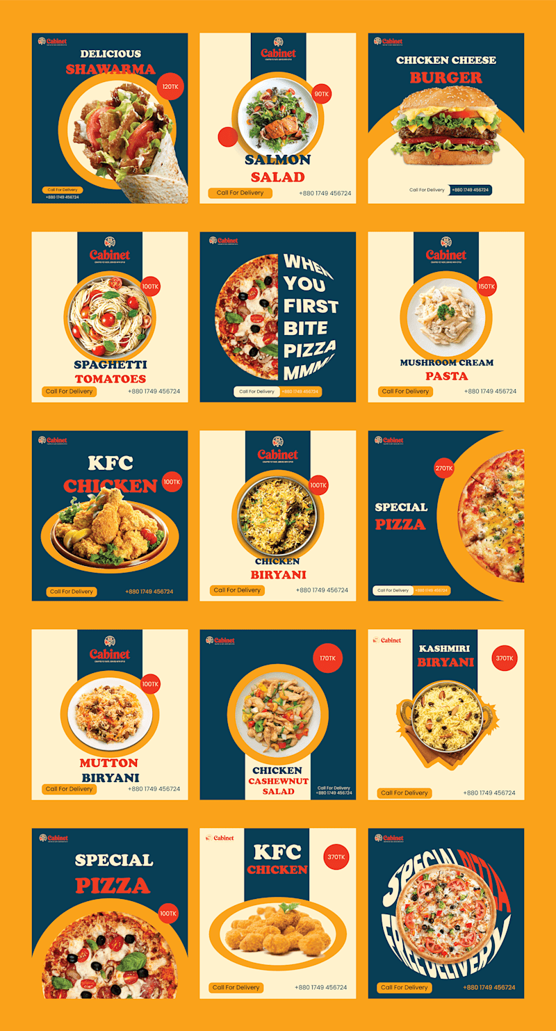 Cover image for Unique Social Media Post Design :: Behance