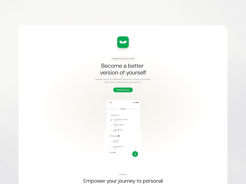 Cover image for Becoming | Design & Framer Development