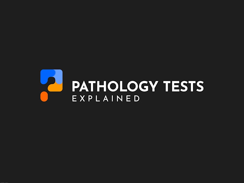 Cover image for Pathology Tests Explained - Logo Design