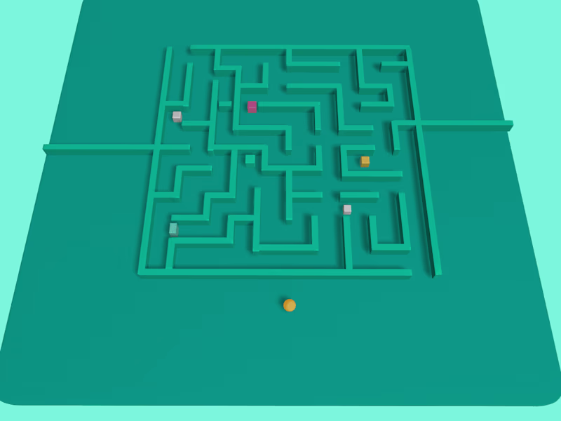 Cover image for Interactive Maze puzzle with Spline