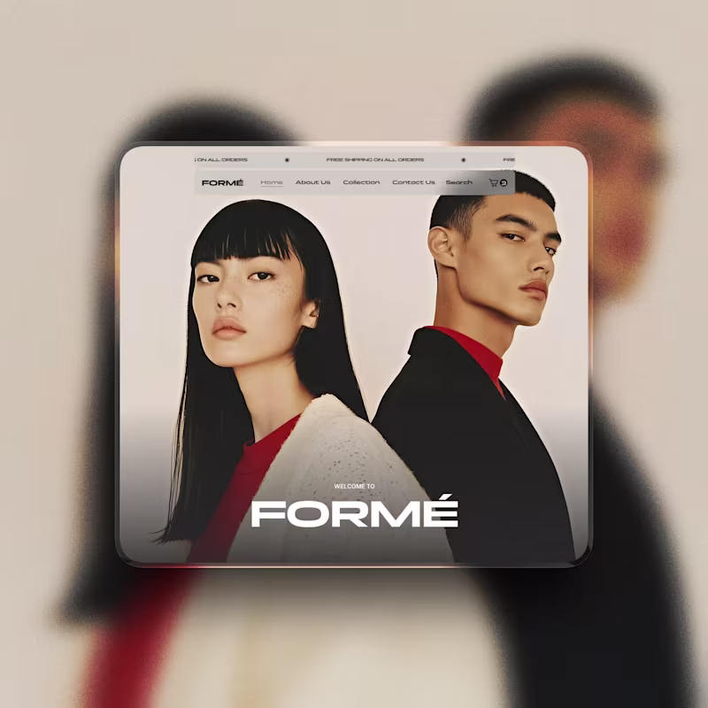 Cover image for E-commerce Website Template - Wix Studio Designed and built ...