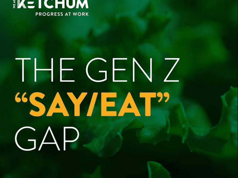 Cover image for Ketchum Food Agriculture and Ingredient: The Gen Z Gap Research 