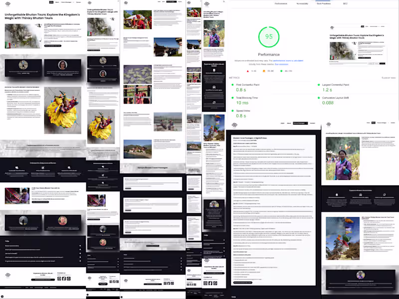 Cover image for Bricks Builder Travel Website and SEO