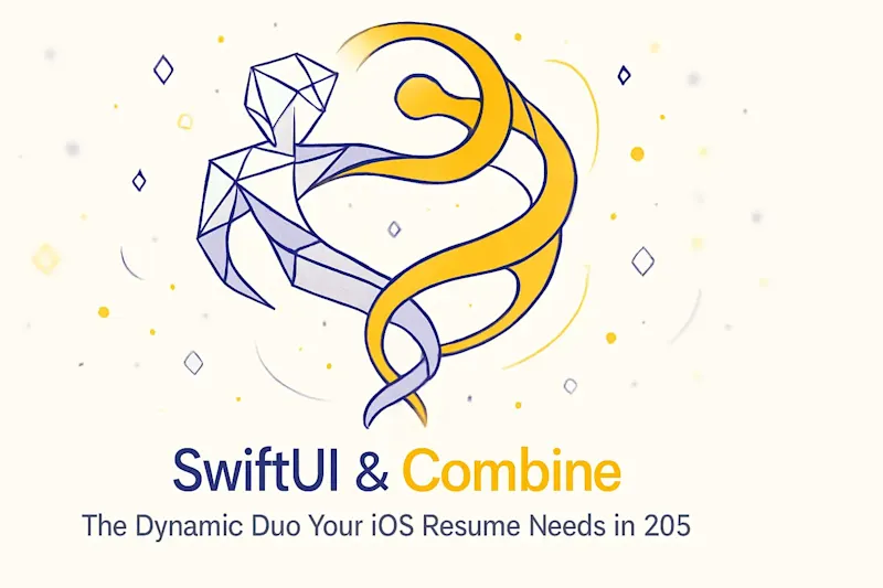 Cover image for SwiftUI & Combine: The Dynamic Duo Your iOS Resume Needs in 2025