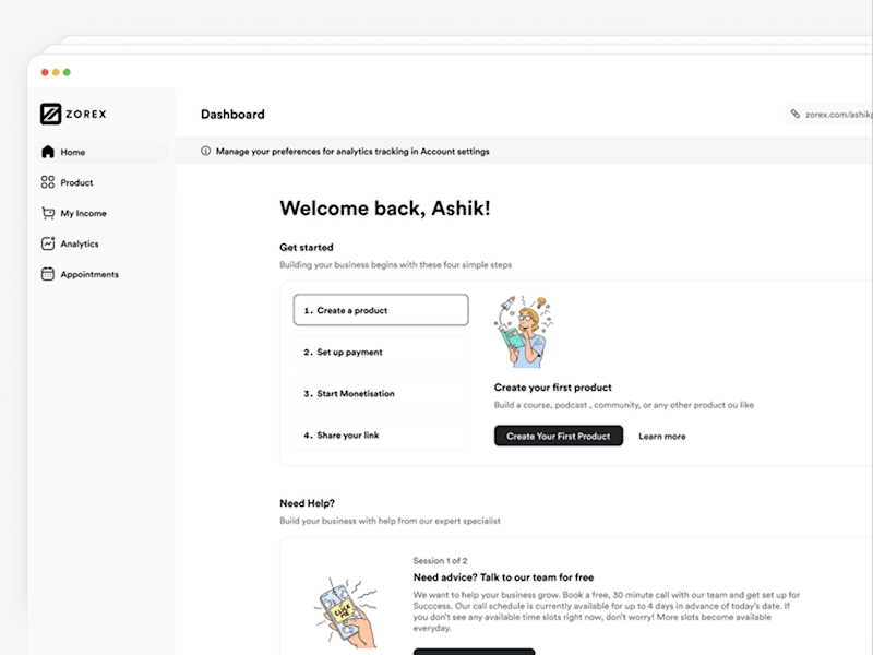 Cover image for Zorex Platform Development