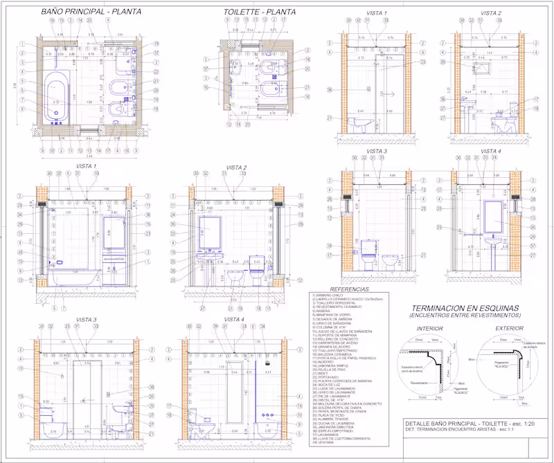Cover image for Detailed CAD plans