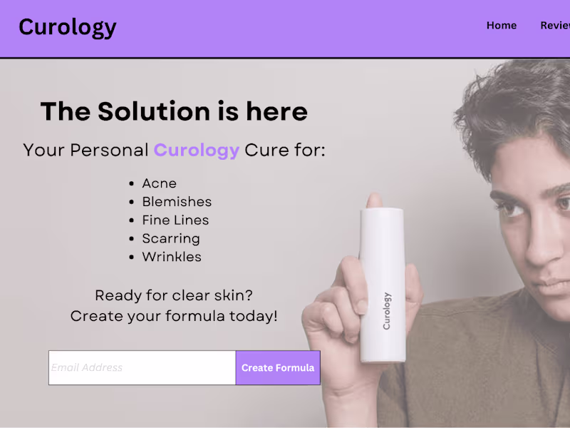 Cover image for Curology Skin Solutions