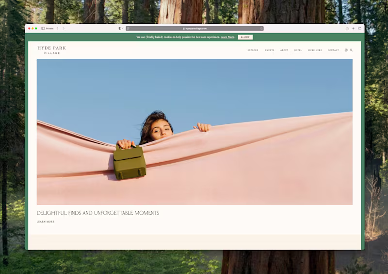 Cover image for Custom WordPress theme for Hyde Park Village