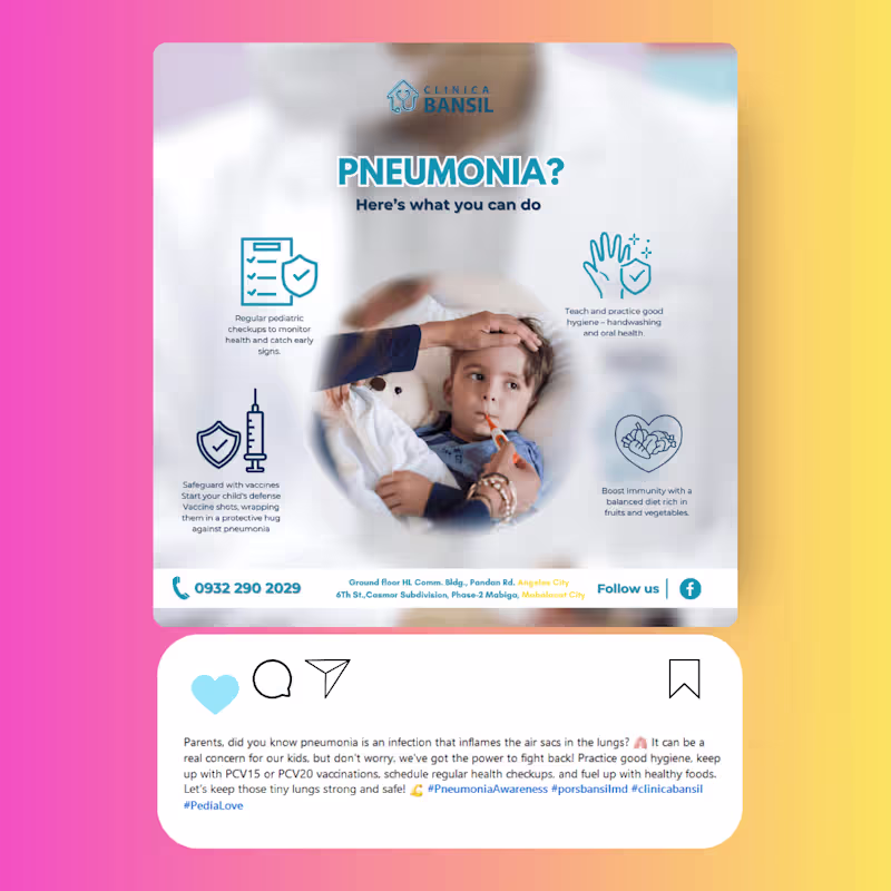Cover image for Engaging Social Media Content for Pediatric Clinic