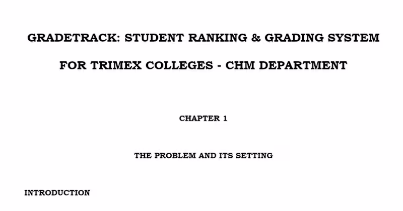 Cover image for GradeTrack Capstone and System architecture