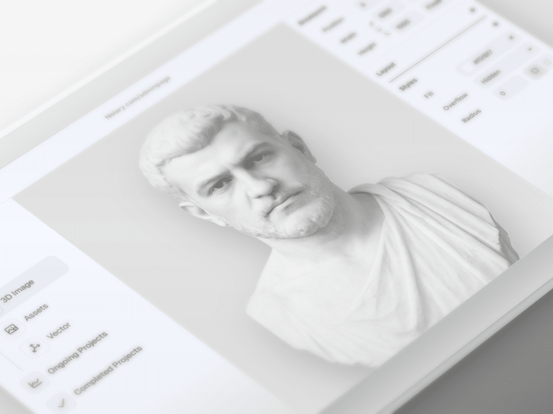 Cover image for Nolary Framer Template Design