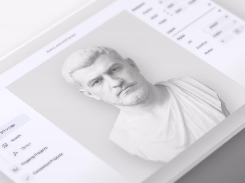 Cover image for Nolary Framer Template Design
