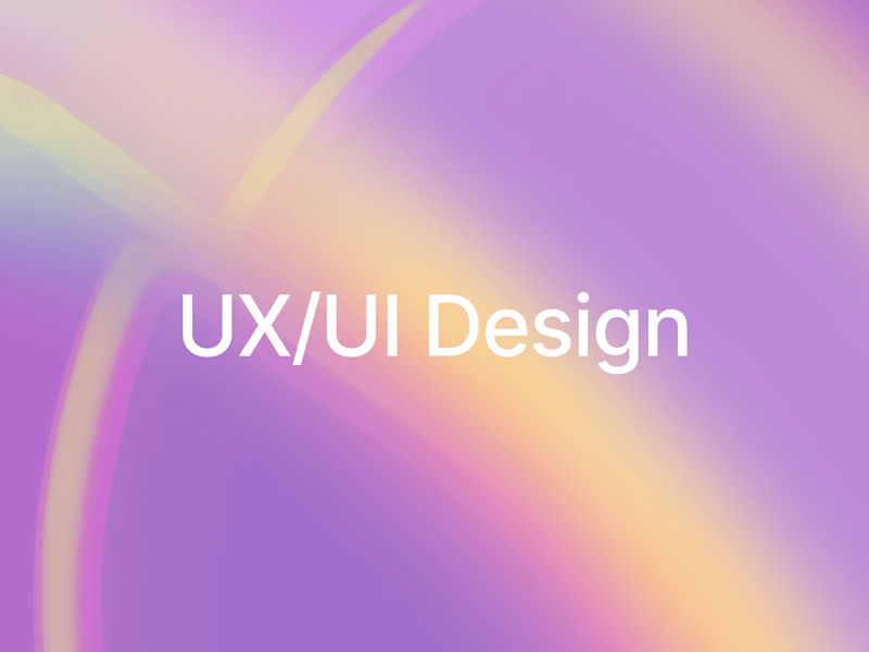 Cover image for UX/UI Design