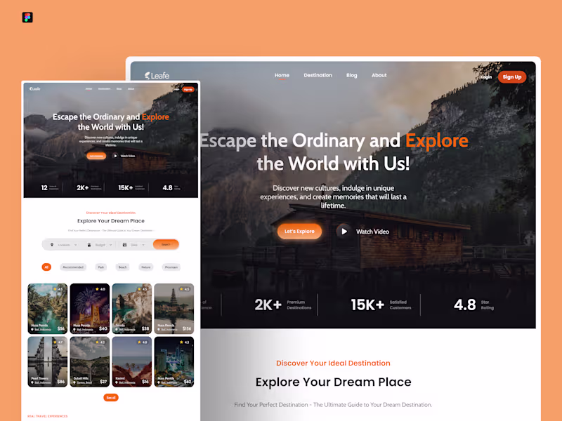 Cover image for Leafe - Web Design