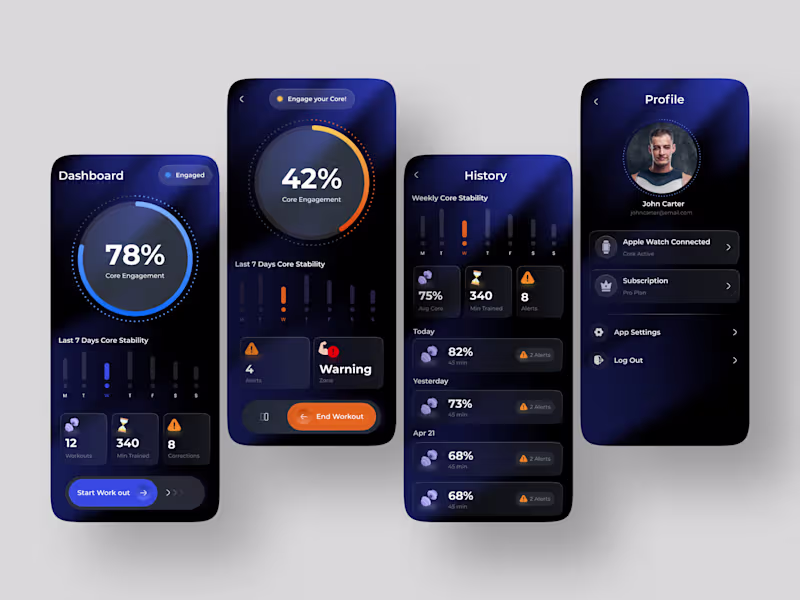 Cover image for Mobile App UI Design