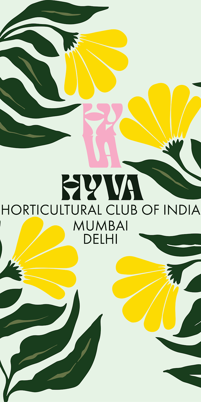 Cover image for Brand Visual- Hyva (Horticultural Club for India)