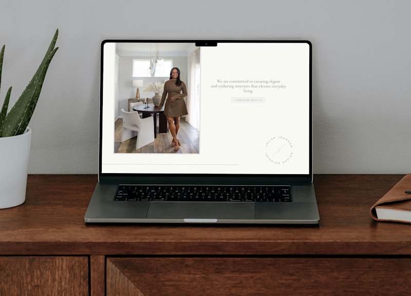 Cover image for Jaliah Johnson Interior Design Website