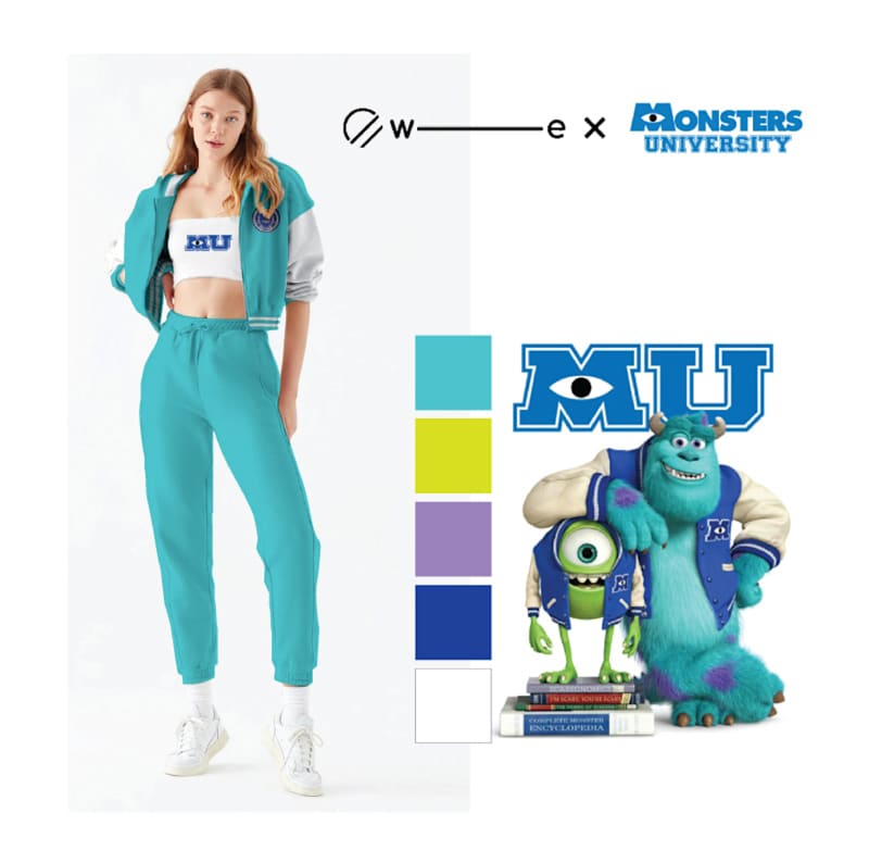 Cover image for W-Bee x Monsters U