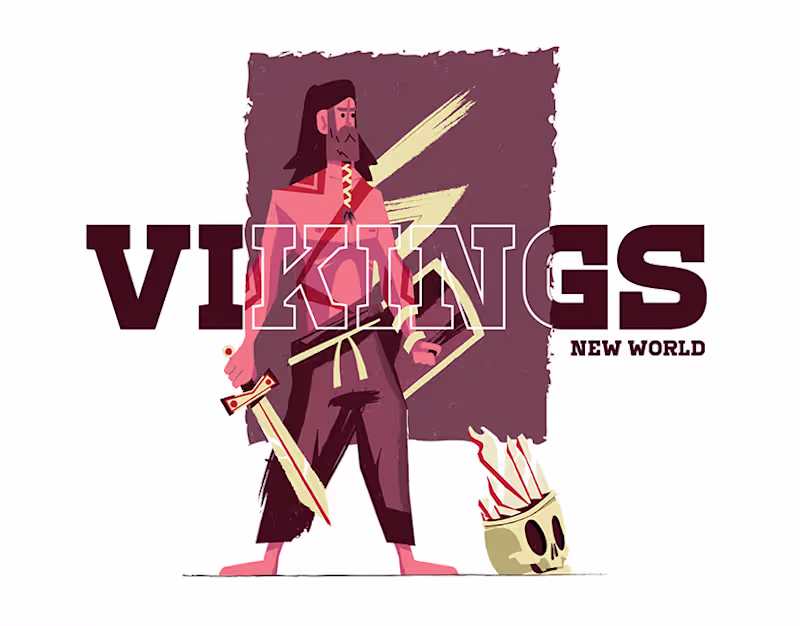 Cover image for It's a Vikings World! :: Behance