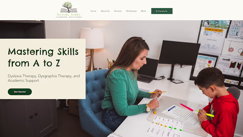 Cover image for Moving Minds - Brand Launch and Website Build