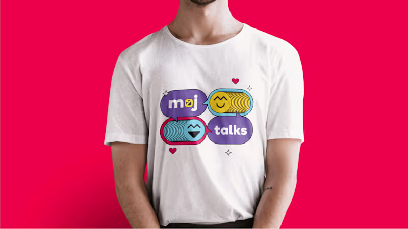 Cover image for Visual Identity - Moj Talks