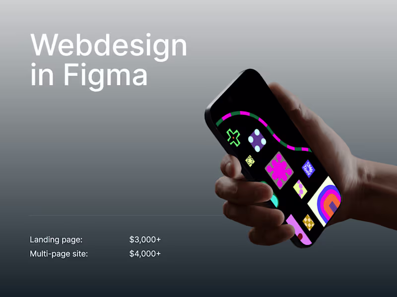 Cover image for Webdesign in Figma