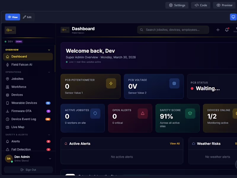 Cover image for In industrial hardware, a "ping"