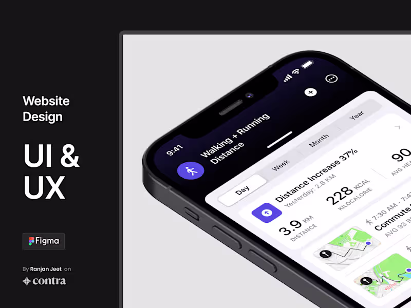 Cover image for Mobile/Web app UI UX Design